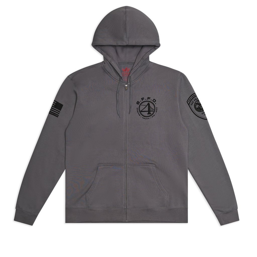 Guardians of the City™ Relax Full Zip Hoodie | SFFD Station 4: PIO Special Edition