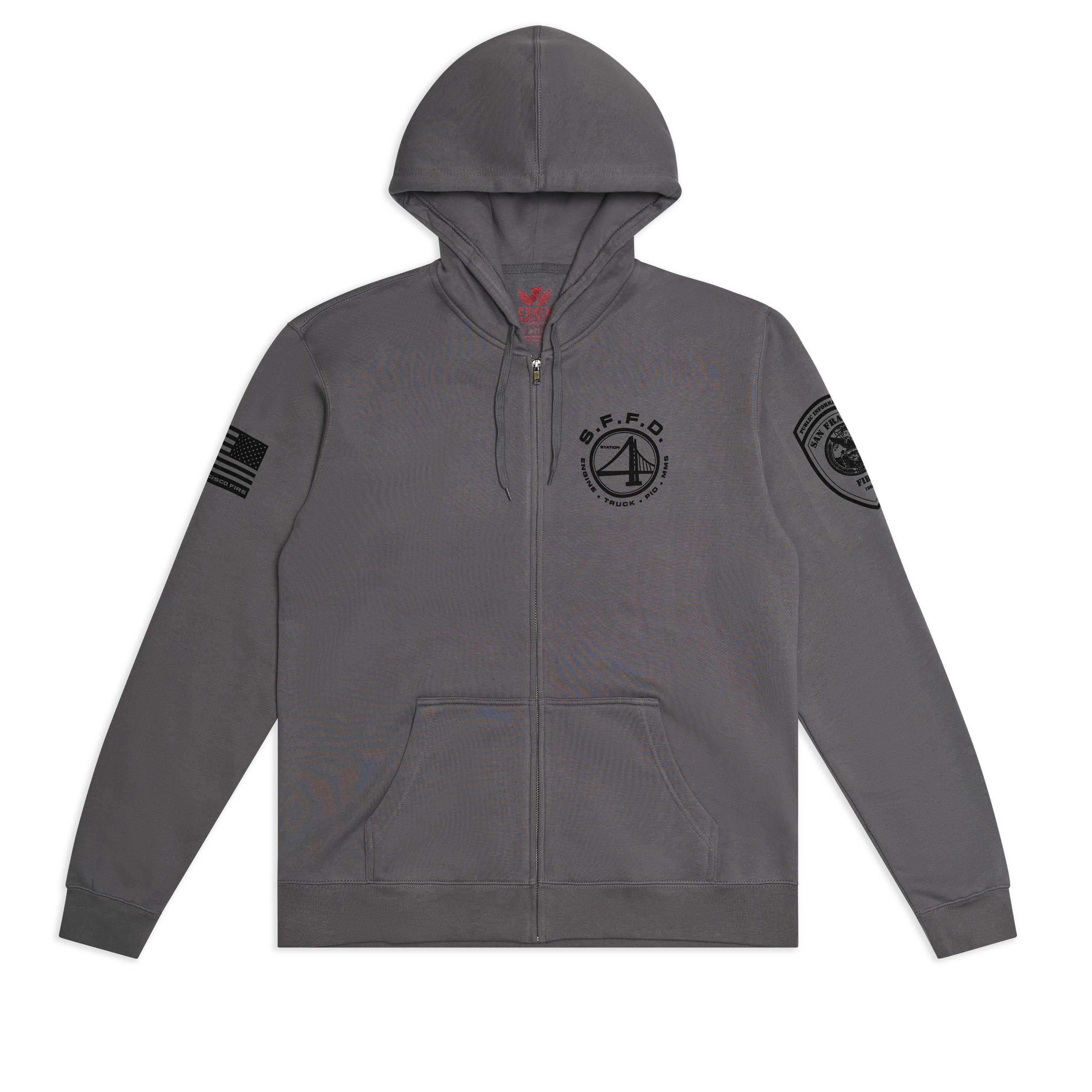 Guardians of the City™ Relax Full Zip Hoodie | SFFD Station 4: PIO Special Edition