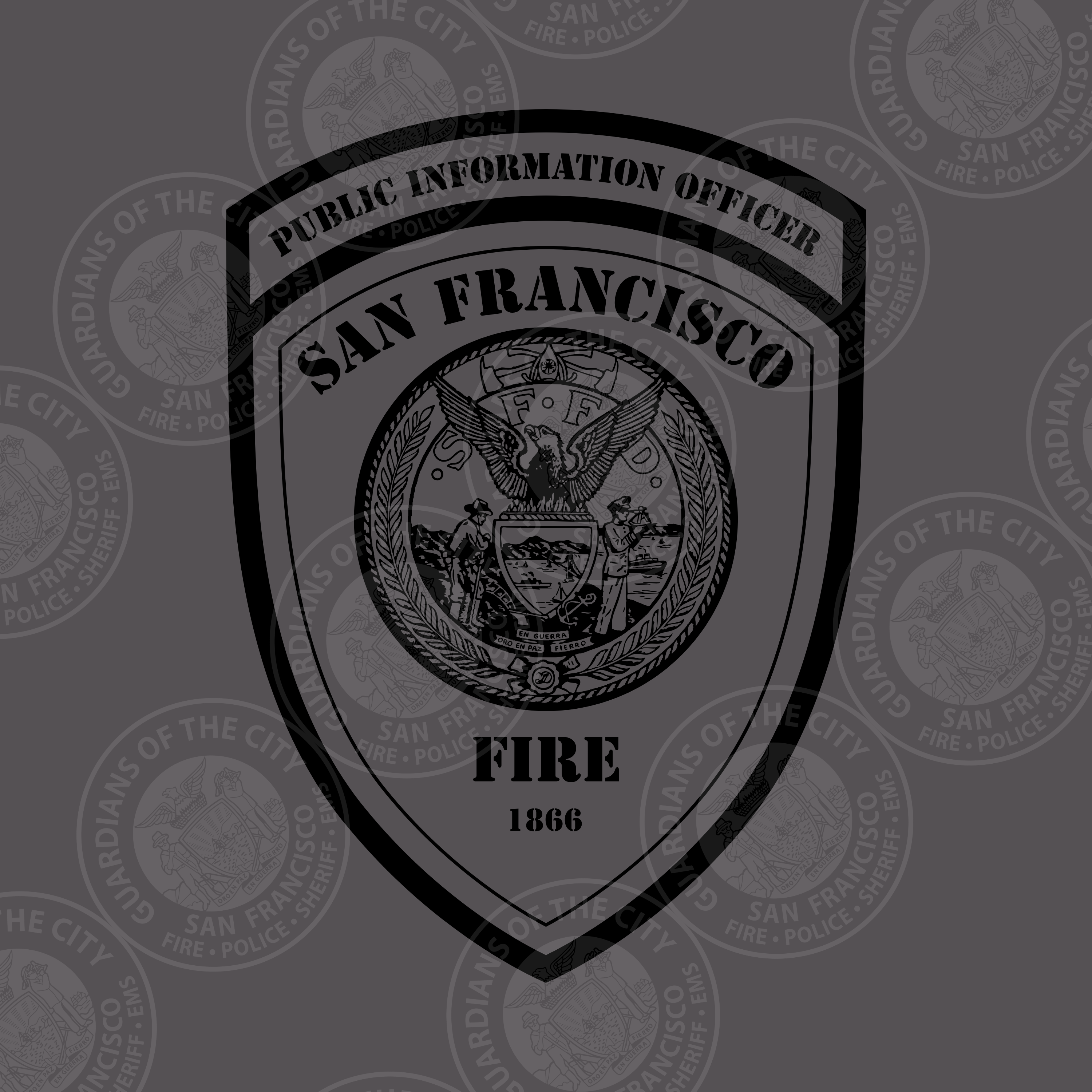 Guardians of the City™ Relax Full Zip Hoodie | SFFD Station 4: PIO Special Edition